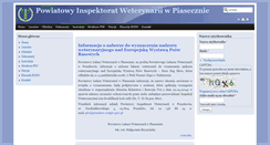 Desktop Screenshot of piwpiaseczno.pl